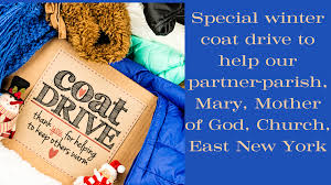 winter coat drive for brooklyn church