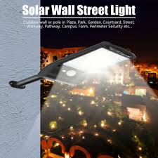 36 Led Solar Power Street Light Motion