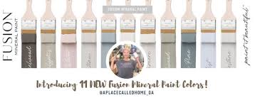 new fusion mineral paint colors