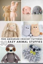 30 easy crochet patterns for