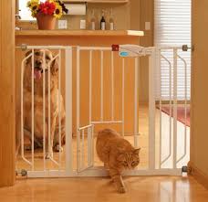 Pet Gate With Small Pet Door