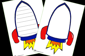 Free Space Station Craft Ship Planets Rocket Topic Printable