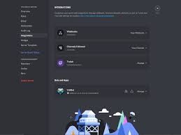 Open discord on your mobile, and click on the channel name from the list on the left side of the screen. Server Integrations Page Discord