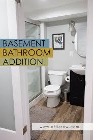 Basement Bathroom Addition