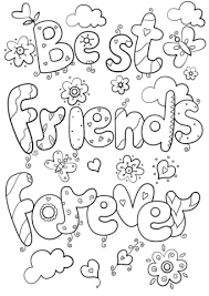 These are handmade polymer clay charms. Best Friends Forever Coloring Page From Valentine S Day Cards Category Select From 29062 Prin Coloring Pages Free Printable Coloring Pages Free Coloring Pages