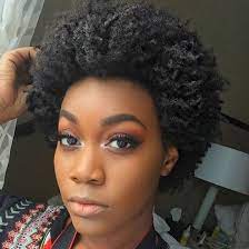 Long sections throughout the crown give you the ability to create a look that. 75 Most Inspiring Natural Hairstyles For Short Hair Natural Afro Hairstyles Natural 4c Hairstyles Short Afro Hairstyles