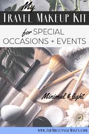 travel makeup kit for special events
