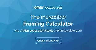 framing calculator stud count