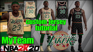 The lakers have worn the black mamba uniforms several times during these 2020 nba playoffs, and they've been good to the team. La Lakers Gg Custom Jersey Tutorial Goat Uniform Lebron James Nba 2k20 Myteam Black Mamba Youtube
