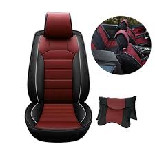 Leather Car Seat Cover 5 Seat Front