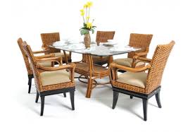 5 pc vintage mcm bamboo rattan bentwood dining gaming table + chairs $690 (lake worth west palm beach) pic hide this posting restore restore this posting $1,345 7 Pc South Beach Rattan Dining Set 72 Oval