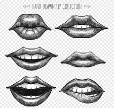 drawing lip sketch lips angle face