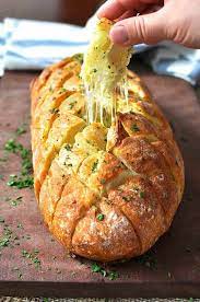 Pull Apart Garlic Bread gambar png