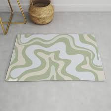 light sage green rug