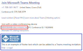 customizing microsoft teams meeting