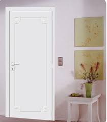 design white primed painted flush doors