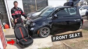 fiat 500 front seat removal replacement