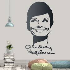 Wall Sticker Autograph Audrey Hepburn
