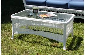 Outdoor Wicker Coffee Table Princeton