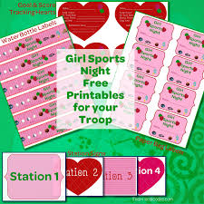 Girl Scout Activities Free Printables The Real Thing With The