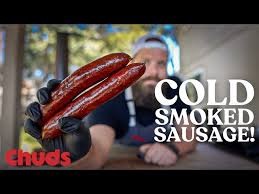 cold smoked texas style sausage