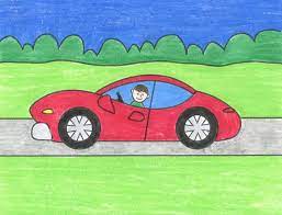 For example, a child might draw a truck by making a line fast across the page and going 'zoom, zoom,' and so it doesn't look like a truck when the child is done, but if you watch the. How To Draw An Easy Car Art Projects For Kids
