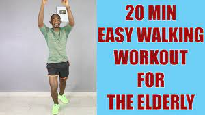 easy walking workout for elderly