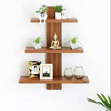 Engineered Wood Wall Decor Shelf