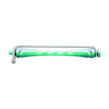Green And White Vented Perm Rods 6mm X 70mm Pack Of 12