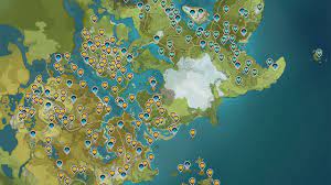 A full anemoculus locations map for genshin impact! Interactive Genshin Impact Map All Resources Chests And Enemies