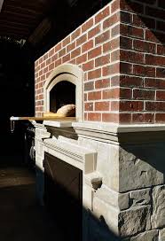 Covered Patio With Brick Pizza Oven