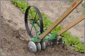 garden plows for a wheel hoe furrow