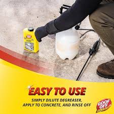 Concrete Cleaner And Oil Stain Remover