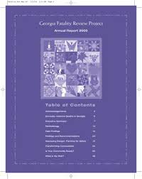 2005 Georgia Domestic Violence Fatality Review Annual Report