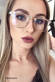 Topfoxx Lucy Clear Anti Blue Light Glasses Glasses Frames Fashion Glasses Frames Fashion Eye Glasses