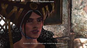 Geralt chats with Sile de Tansarville in Flotsam (attempted romance) – The  Witcher 2 - YouTube