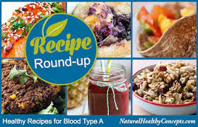 recipes for blood type