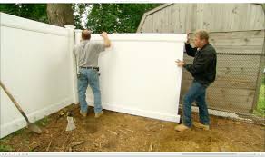 privacy fence installation video