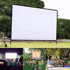 indoor outdoor projector screen
