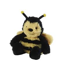 Warmies JUN-BEE-1 Heatable Plush Toy, Black & Yellow, Medium : Amazon.in:  Pet Supplies