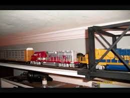 Model Train Shelve Wall Layout O Scale