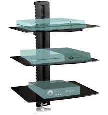 floating shelf for dvd player and cable