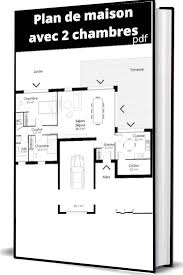 plan de maison deux chambres salon pdf