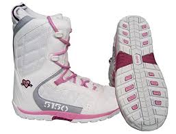 Amazon Com 5150 Brigade White Pink Heart Girls Snowboard
