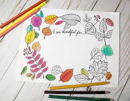 Feel free to reproduce and share! I Am Thankful For Free Printable Coloring Sheet Or Fully Colored Poster Clumsy Crafter