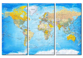 canvas art world map song of the