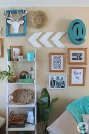 Turquoise Gallery Wall Home Tour