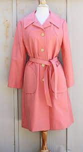 Vintage Pink Coat Jackie Kennedy Coat