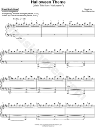 Download and print in pdf or midi free sheet music for halloween theme by john carpenter arranged by ector4143 for piano (solo). Halloween Music Piano Sheet Best Music Sheet