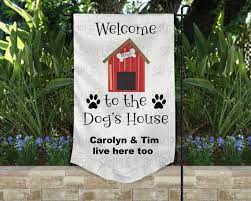 Personalized Dog Garden Flag Pet Themed